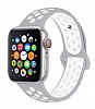 Eiroo Apple Watch 4 / Watch 5 Gri Spor Kordon (44 mm)