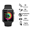 Eiroo Apple Watch 4 / Watch 5 Tempered Glass Premium effaf Full Cam Ekran Koruyucu (40 mm) - Resim: 8