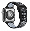 Eiroo Apple Watch Gri-Siyah Spor Kordon (42 mm) - Resim 1