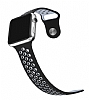 Eiroo Apple Watch Gri-Siyah Spor Kordon (42 mm) - Resim 3