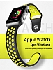 Eiroo Apple Watch Siyah-Mor Spor Kordon (38 mm) - Resim 9