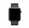 Eiroo Apple Watch / Watch 2 / Watch 3 Siyah Spor Loop Kordon (42 mm) - Resim 1