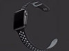 Eiroo Apple Watch Gri-Siyah Spor Kordon (42 mm) - Resim 4