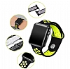 Eiroo Apple Watch / Watch 2 / Watch 3 Gri-Siyah Spor Kordon (42 mm) - Resim 2