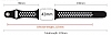 Eiroo Apple Watch / Watch 2 / Watch 3 Gri-Siyah Spor Kordon (42 mm) - Resim 3