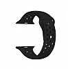 Eiroo Apple Watch / Watch 2 / Watch 3 Siyah Spor Kordon (42 mm) - Resim 9