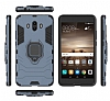 Eiroo Armor Huawei Mate 9 Standl Ultra Koruma Siyah Klf - Resim: 4