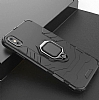 Eiroo Armor iPhone X / XS Standl Ultra Koruma Siyah Klf - Resim: 5