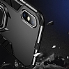 Eiroo Armor iPhone XR Standl Ultra Koruma Siyah Klf - Resim: 4