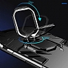 Eiroo Armor iPhone XS Max Standl Ultra Koruma Lacivert Klf - Resim 4
