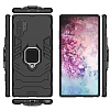 Eiroo Armor Samsung Galaxy Note 10 Plus Standl Ultra Koruma Krmz Klf - Resim: 2