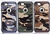 Eiroo Army iPhone 7 Ultra Koruma Kahverengi Klf - Resim: 10