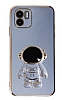 Eiroo Astronot Xiaomi Redmi A1 Standl Mavi Silikon Klf