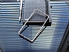 Eiroo Asus ZenFone 2 Gold izgili Silver Metal Bumper Klf - Resim: 1