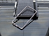Eiroo Samsung Galaxy A8 Gold izgili Silver Metal Bumper Klf - Resim 3