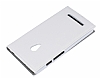 Asus Zenfone 5 Gizli Mknatsl Pencereli Beyaz Deri Klf - Resim: 2