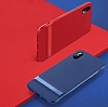 Eiroo Attractive iPhone X / XS Siyah Kenarl Silikon Klf - Resim: 3