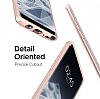 Eiroo Attractive Samsung Galaxy Note 8 Rose Gold Kenarl Silikon Klf - Resim: 1