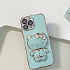 Eiroo Aynal Kitty Samsung Galaxy A50 Standl Yeil Silikon Klf - Resim 7