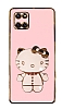 Eiroo Aynal Kitty Samsung Galaxy Note 10 Lite Standl Pembe Silikon Klf