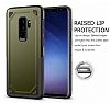 Eiroo Binary Samsung Galaxy A8 Plus 2018 Ultra Koruma Dark Silver Klf - Resim: 3