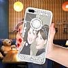 Eiroo Bling Mirror iPhone 7 Plus / 8 Plus Silikon Kenarl Aynal Siyah Rubber Klf - Resim: 4