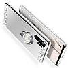 Eiroo Bling Mirror Samsung Galaxy Note 10 Plus Silikon Kenarl Aynal Silver Rubber Klf - Resim: 2