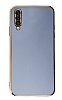 Eiroo Borderline Samsung Galaxy A30S Kamera Korumal Mavi Silikon Klf