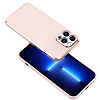 Eiroo Borderline iPhone 12 Pro Kamera Korumal Mavi Silikon Klf - Resim 3
