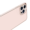 Eiroo Borderline iPhone 13 Pro Kamera Korumal Rose Gold Silikon Klf - Resim: 2