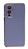 Eiroo Borderline OnePlus 9 Kamera Korumal Mavi Silikon Klf