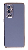 Eiroo Borderline OnePlus 9 Pro Kamera Korumal Mavi Silikon Klf