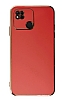 Eiroo Borderline Xiaomi Redmi 10A Kamera Korumal Krmz Silikon Klf