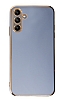 Eiroo Borderline Samsung Galaxy A04s Kamera Korumal Mavi Silikon Klf