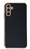 Eiroo Borderline Samsung Galaxy A04s Kamera Korumal Siyah Silikon Klf