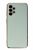 Eiroo Borderline Samsung Galaxy A23 Kamera Korumal Yeil Silikon Klf