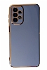 Eiroo Borderline Samsung Galaxy A23 Kamera Korumal Mavi Silikon Klf