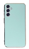 Eiroo Borderline Samsung Galaxy A24 4G Kamera Korumal Yeil Silikon Klf