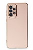 Eiroo Borderline Samsung Galaxy A33 5G Kamera Korumal Pembe Silikon Klf