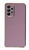 Eiroo Borderline Samsung Galaxy A32 4G Kamera Korumal Mor Silikon Klf