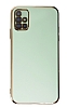 Eiroo Borderline Samsung Galaxy A51 Kamera Korumal Yeil Silikon Klf