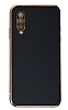 Eiroo Borderline Samsung Galaxy A70 Kamera Korumal Siyah Silikon Klf