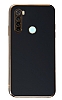 Eiroo Borderline Xiaomi Redmi Note 8 Kamera Korumal Siyah Silikon Klf
