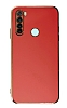 Eiroo Borderline Xiaomi Redmi Note 8 Kamera Korumal Krmz Silikon Klf