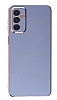 Eiroo Borderline Samsung Galaxy M13 Kamera Korumal Mavi Silikon Klf