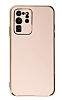 Eiroo Borderline Samsung Galaxy S20 Ultra Kamera Korumal Pembe Silikon Klf