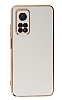 Eiroo Borderline Xiaomi Mi 10T Kamera Korumal Beyaz Silikon Klf