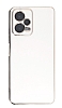 Eiroo Borderline Xiaomi Poco X5 5G Kamera Korumal Beyaz Silikon Klf