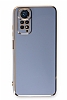Eiroo Borderline Xiaomi Redmi Note 11 Kamera Korumal Mavi Silikon Klf