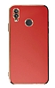 Eiroo Borderline Xiaomi Redmi Note 7 Kamera Korumal Krmz Silikon Klf